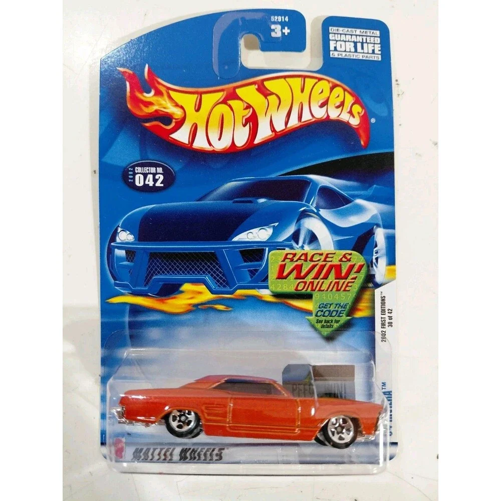 NIP Hot Wheels 2002 First Edition 1:64 DieCast 1964 Buick Rivera Classic Car
